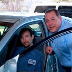 Colin and Patrick performing computer inspection | Camarillo Car Care Center