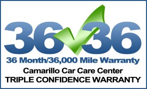 Our 3 Year / 36,000 Mile Warranty | Camarillo Car Care Center