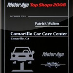 Motor Age Magazine’s Top Shops Award Winner